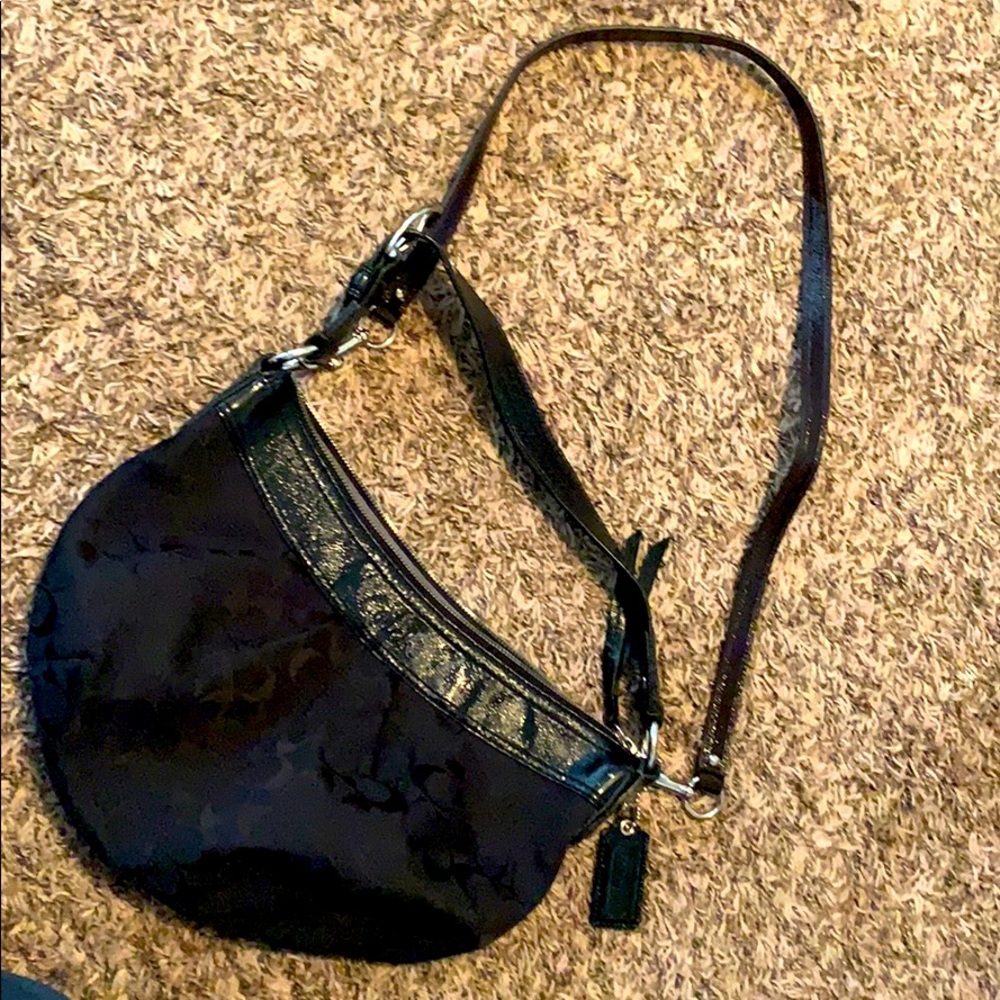 Black Coach purse.